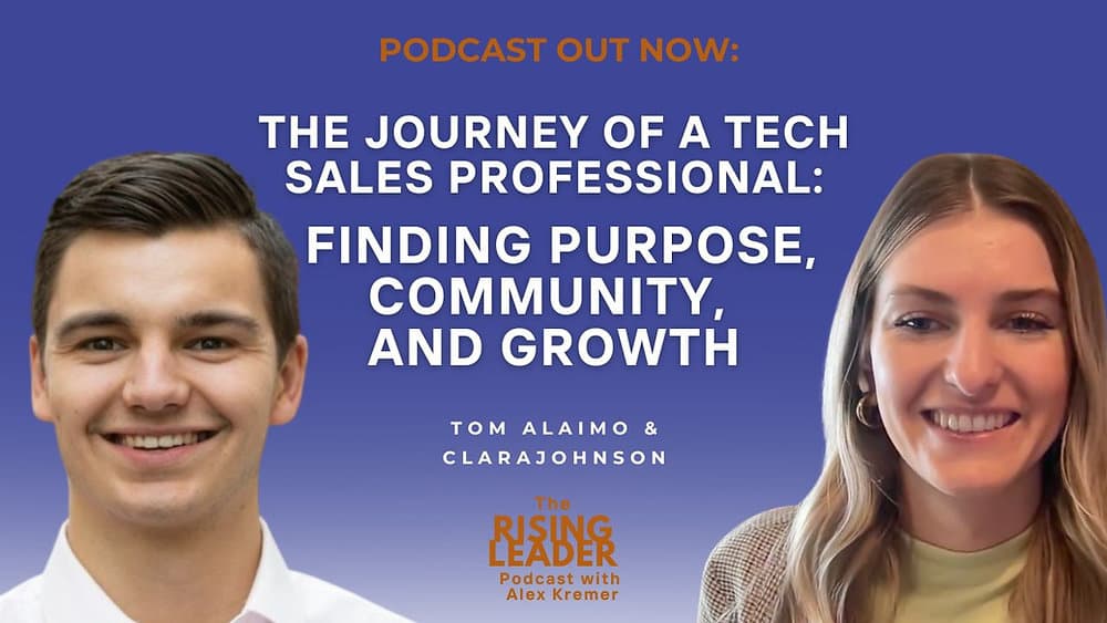 The Journey of a Tech Sales Professional Finding Purpose, Community, and Growth